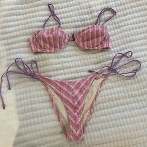 Triangle bathing suit